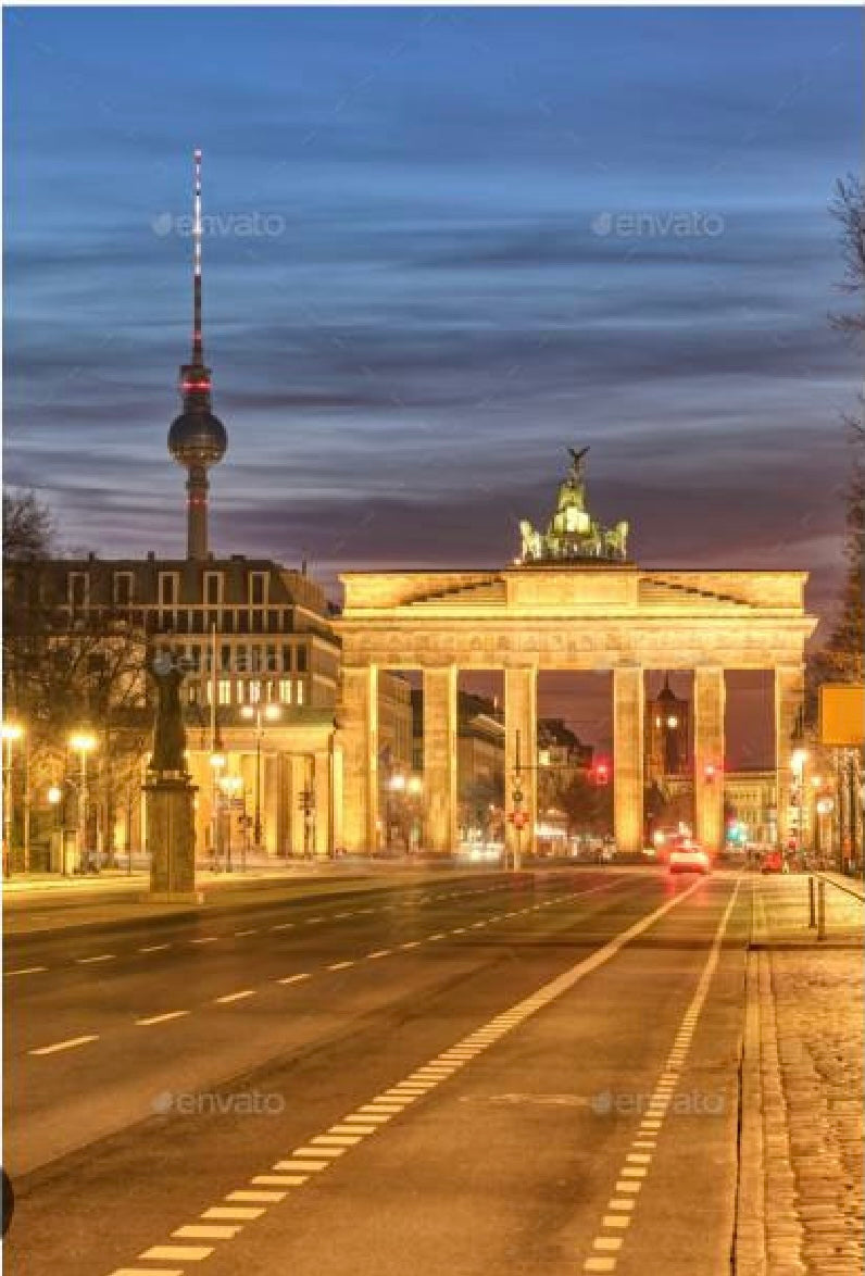 Berlin, Germany – Hand-Painted Glass Ornament | Berlin Souvenir