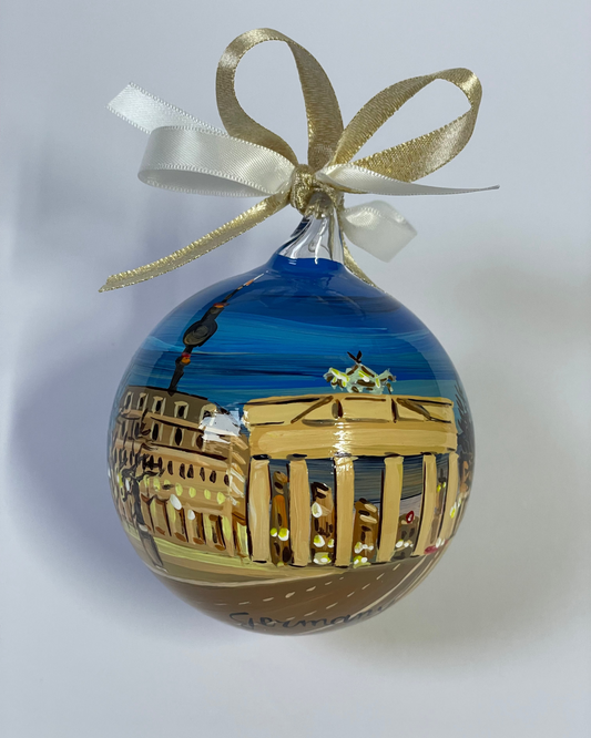 Berlino Germany, hand painted personalized gift