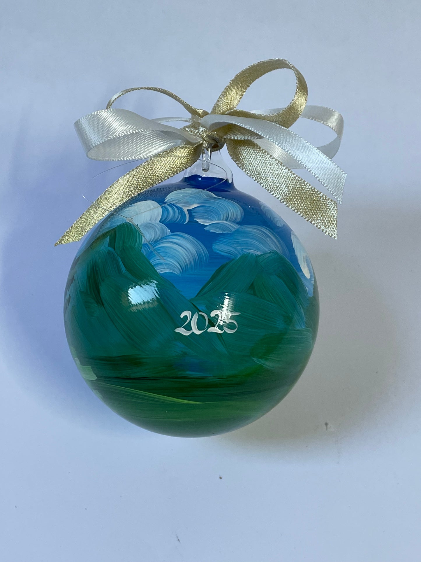 Colorado, USA – Ornamento in Vetro Dipinto a Mano | Souvenir America