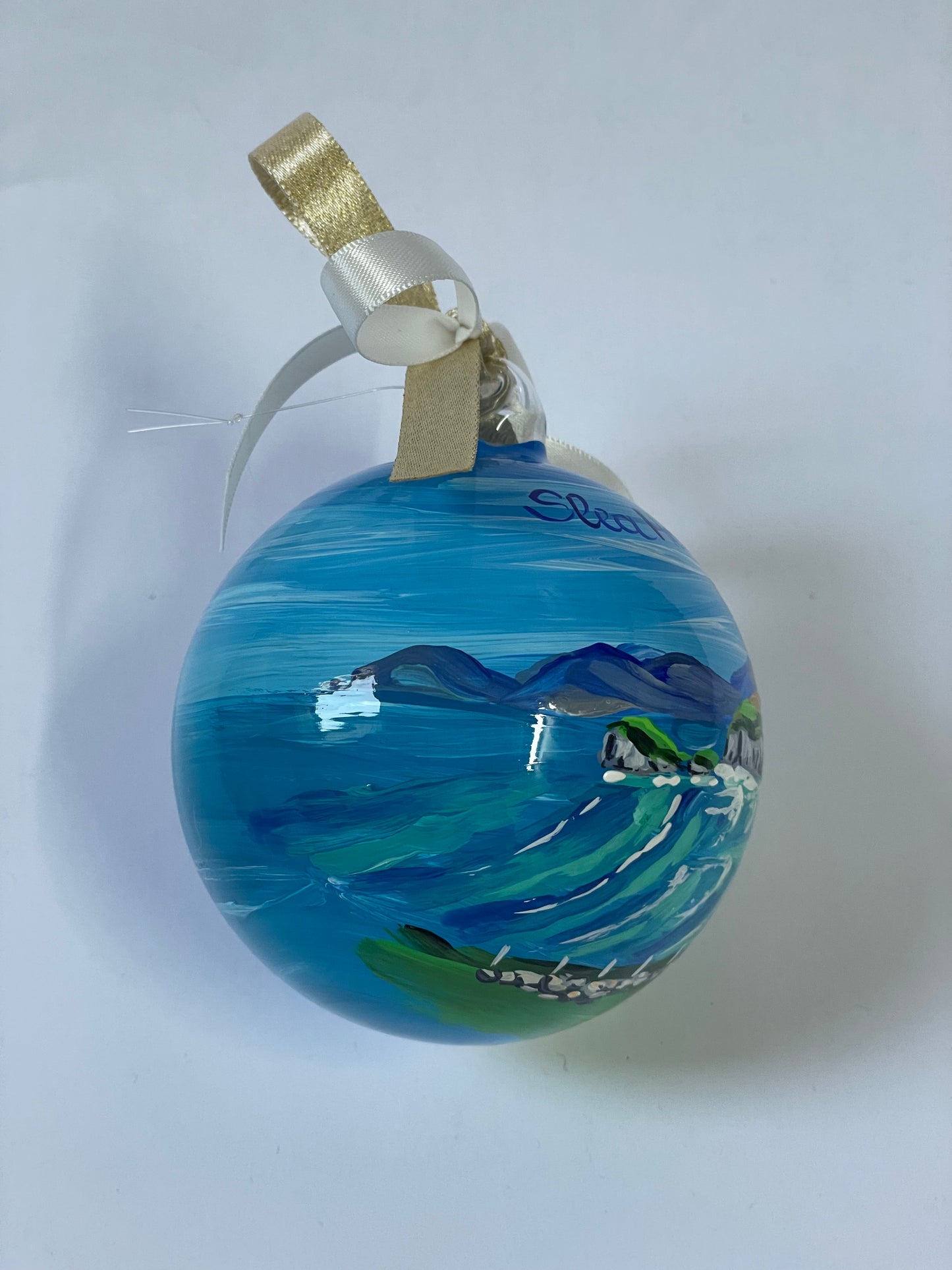 Irlanda, Slea Head Drive – Ornamento in Vetro Dipinto a Mano | Souvenir Irlanda