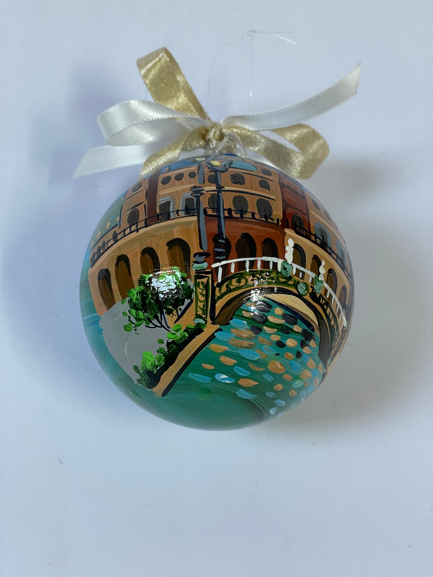 Siviglia, Andalusia – Ornamento in Vetro Dipinto a Mano | Souvenir Spagna