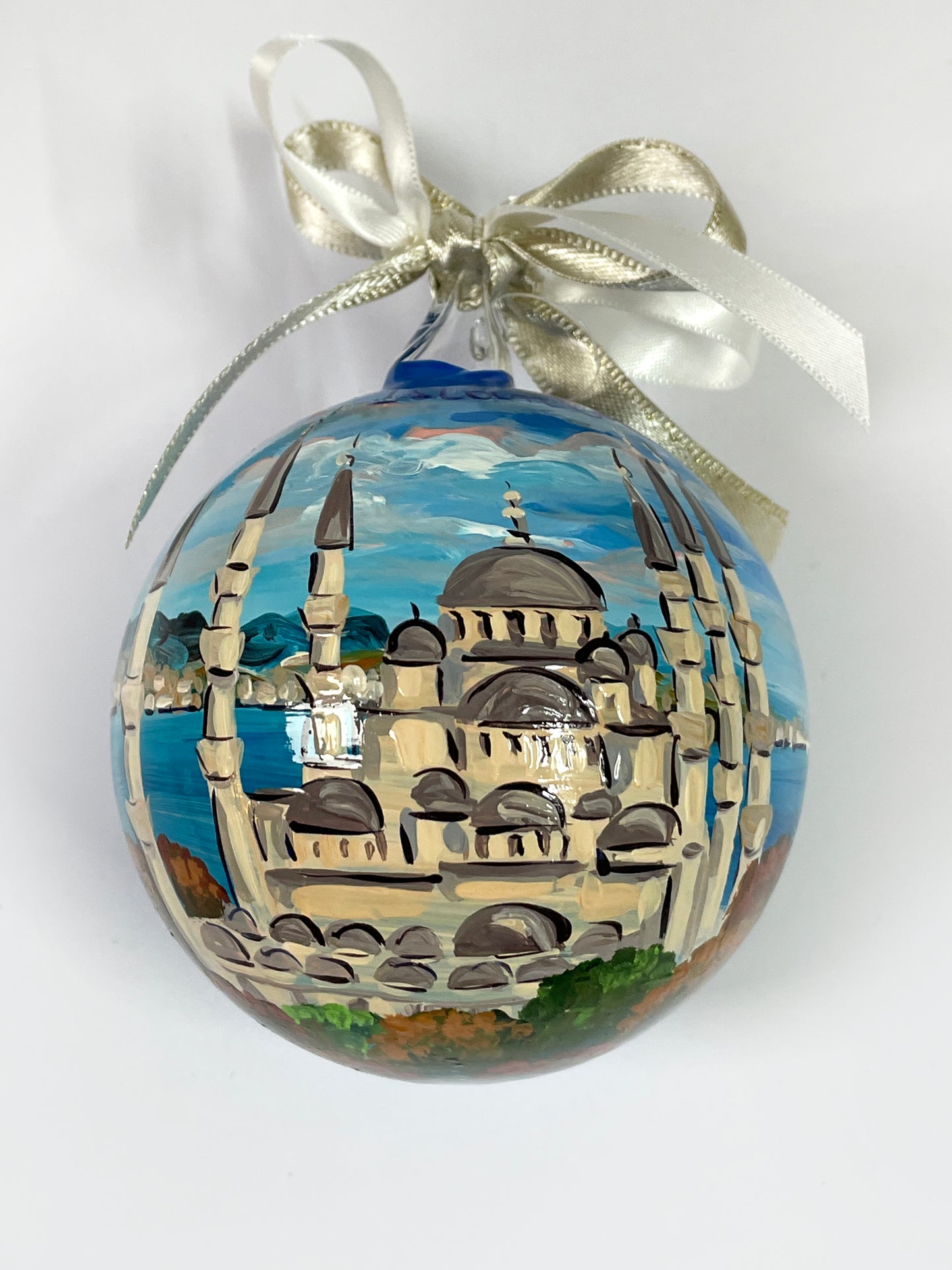 Istanbul Hand-painted ornament