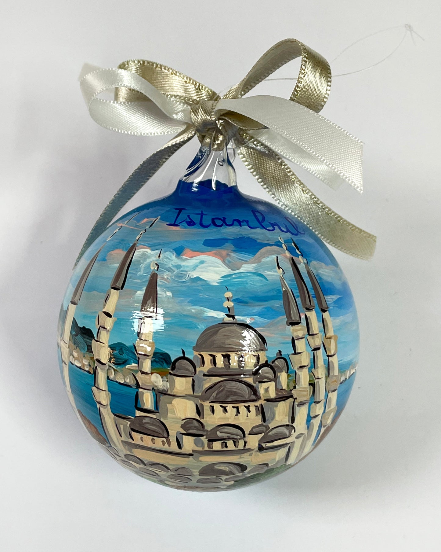 Istanbul Hand-painted ornament