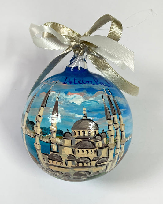 Istanbul Hand-painted ornament
