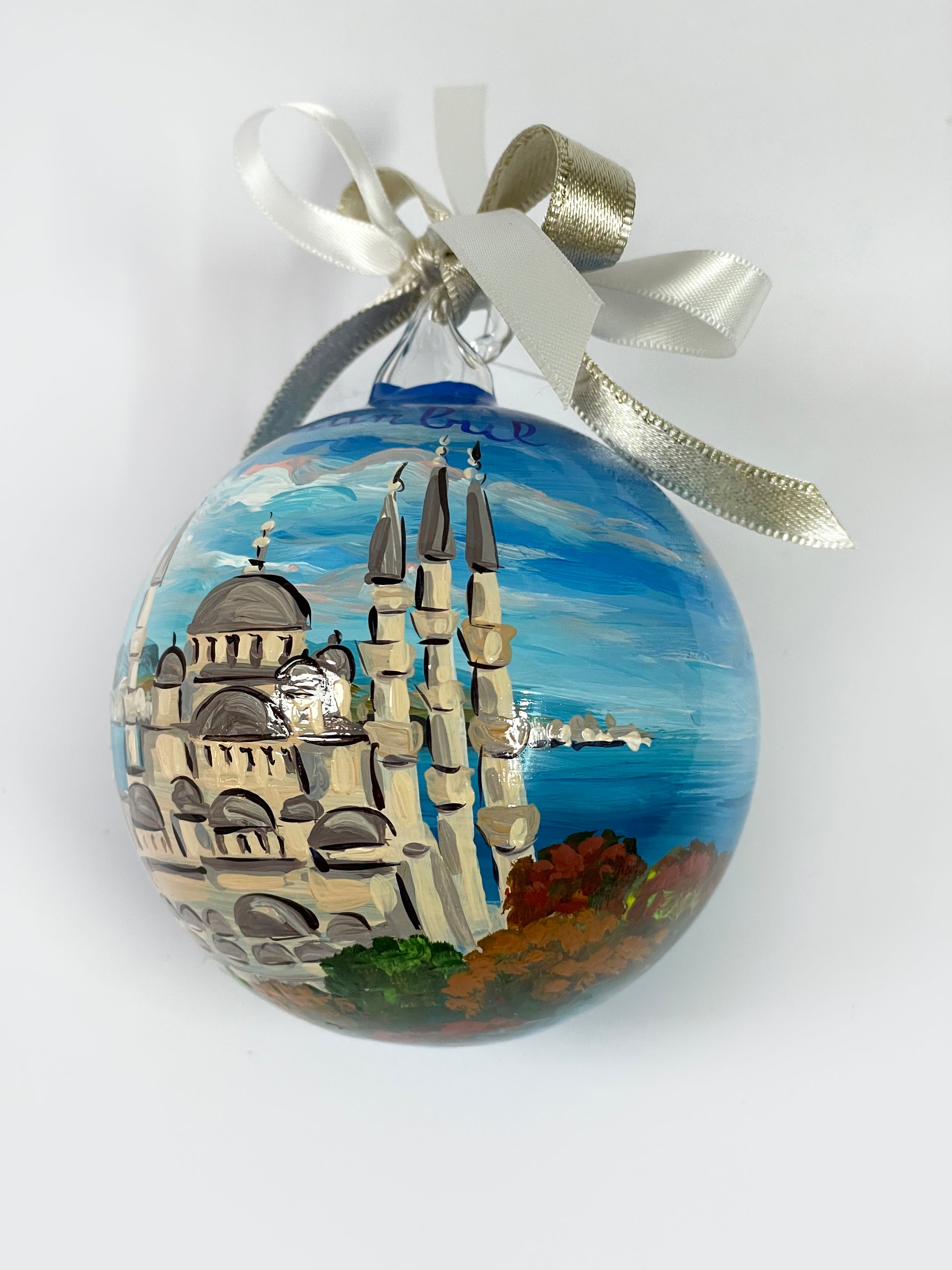Istanbul Hand-painted ornament