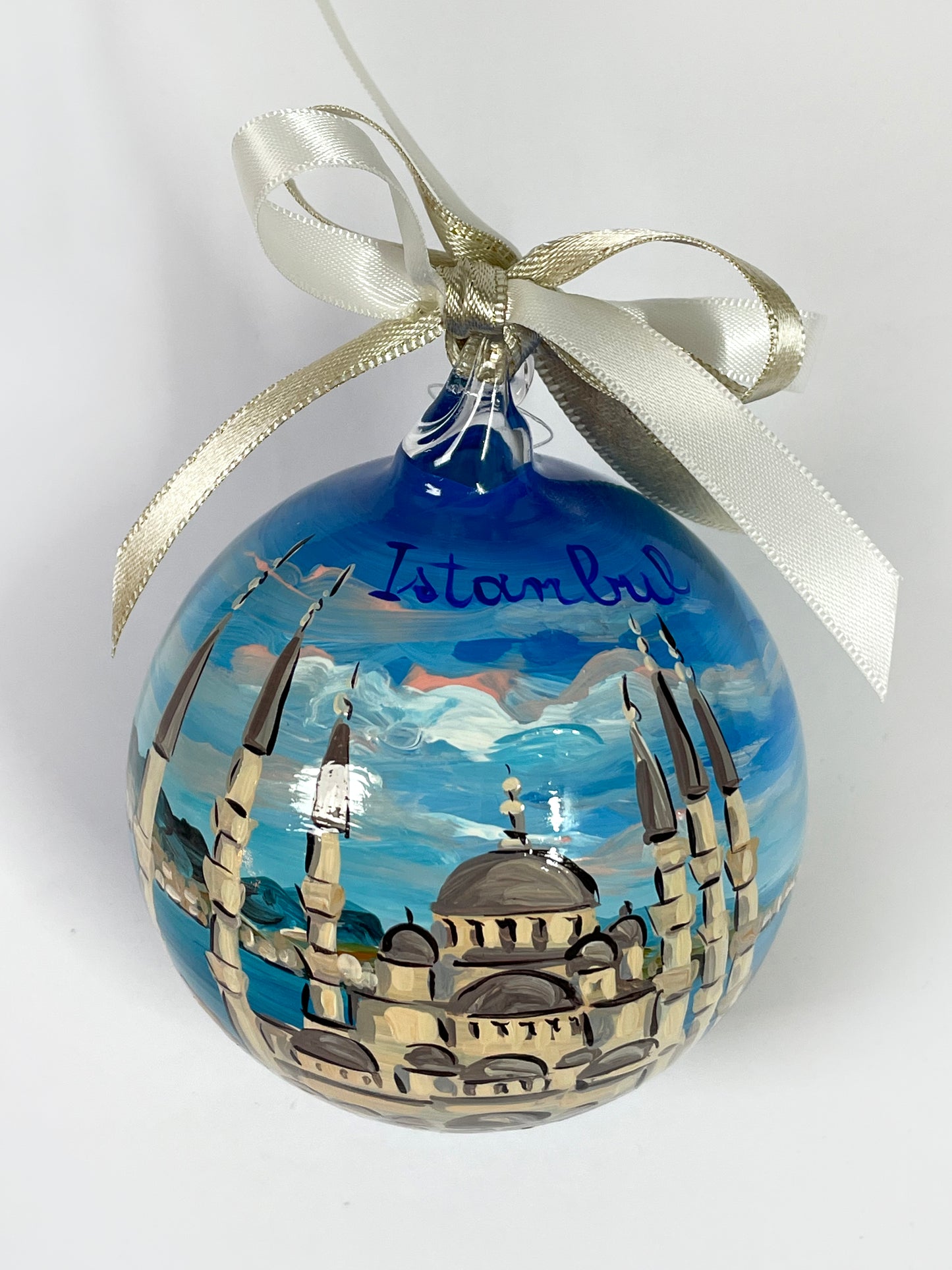 Istanbul Hand-painted ornament