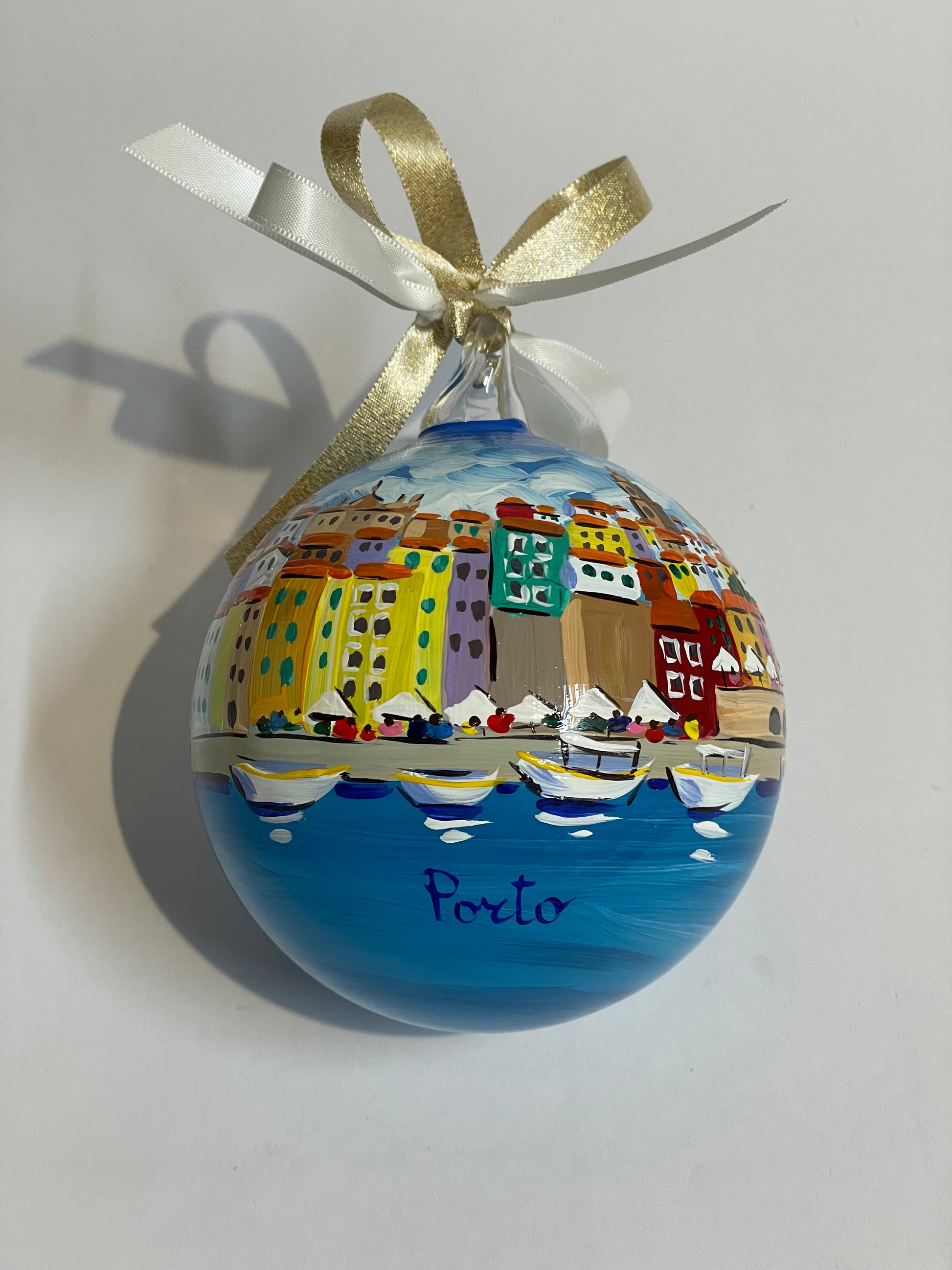 ornamento dipinto a mano con Porto Portogallo