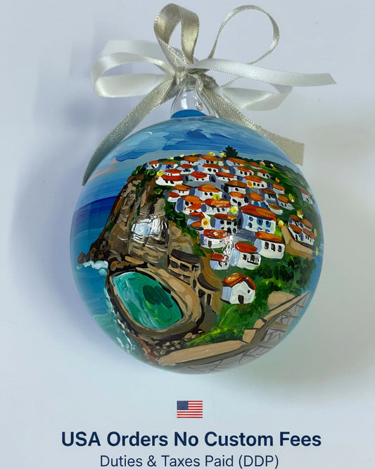 Azenhas de mar souvenir dipinto a mano
