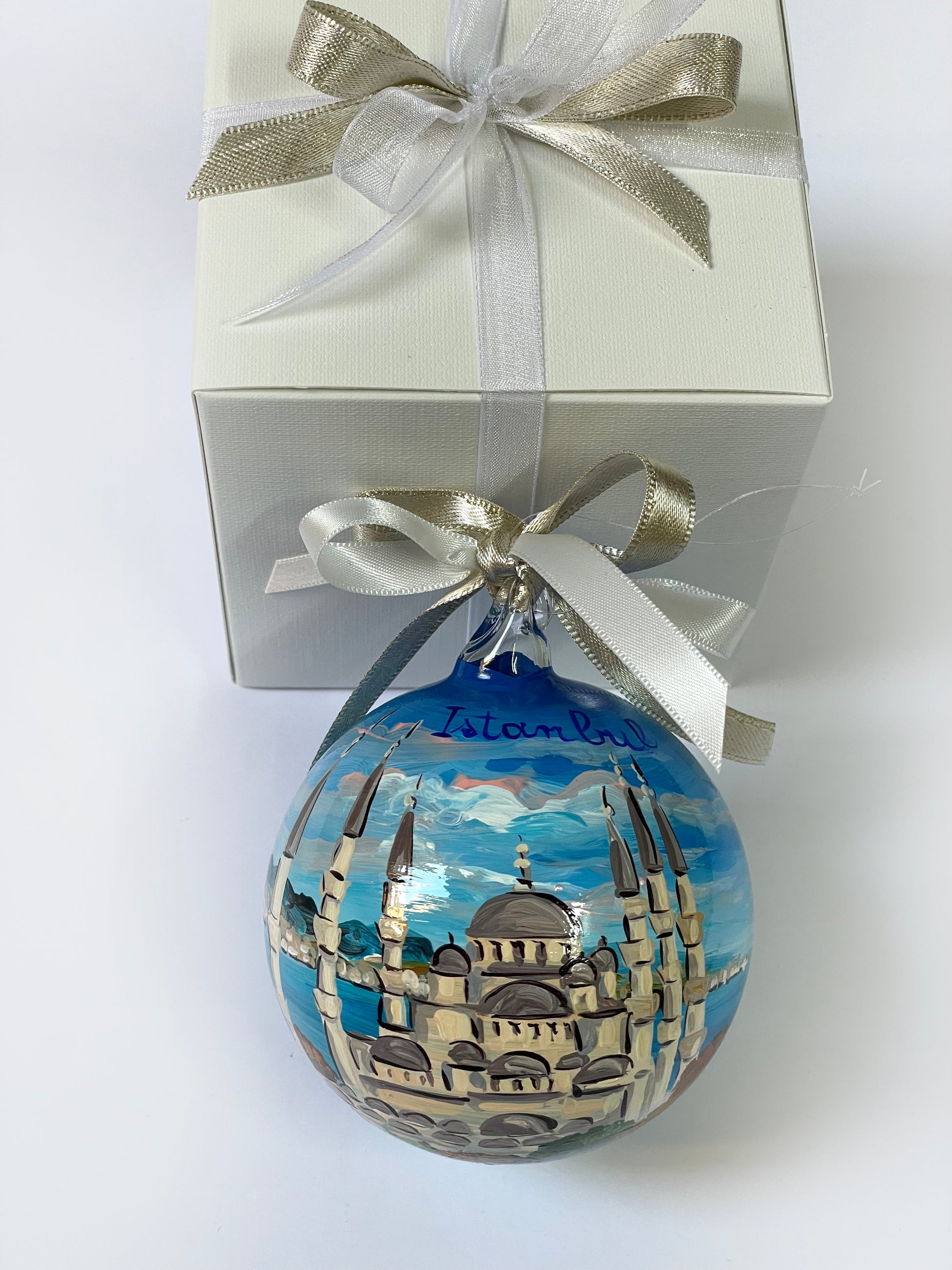 Istanbul Hand-painted ornament