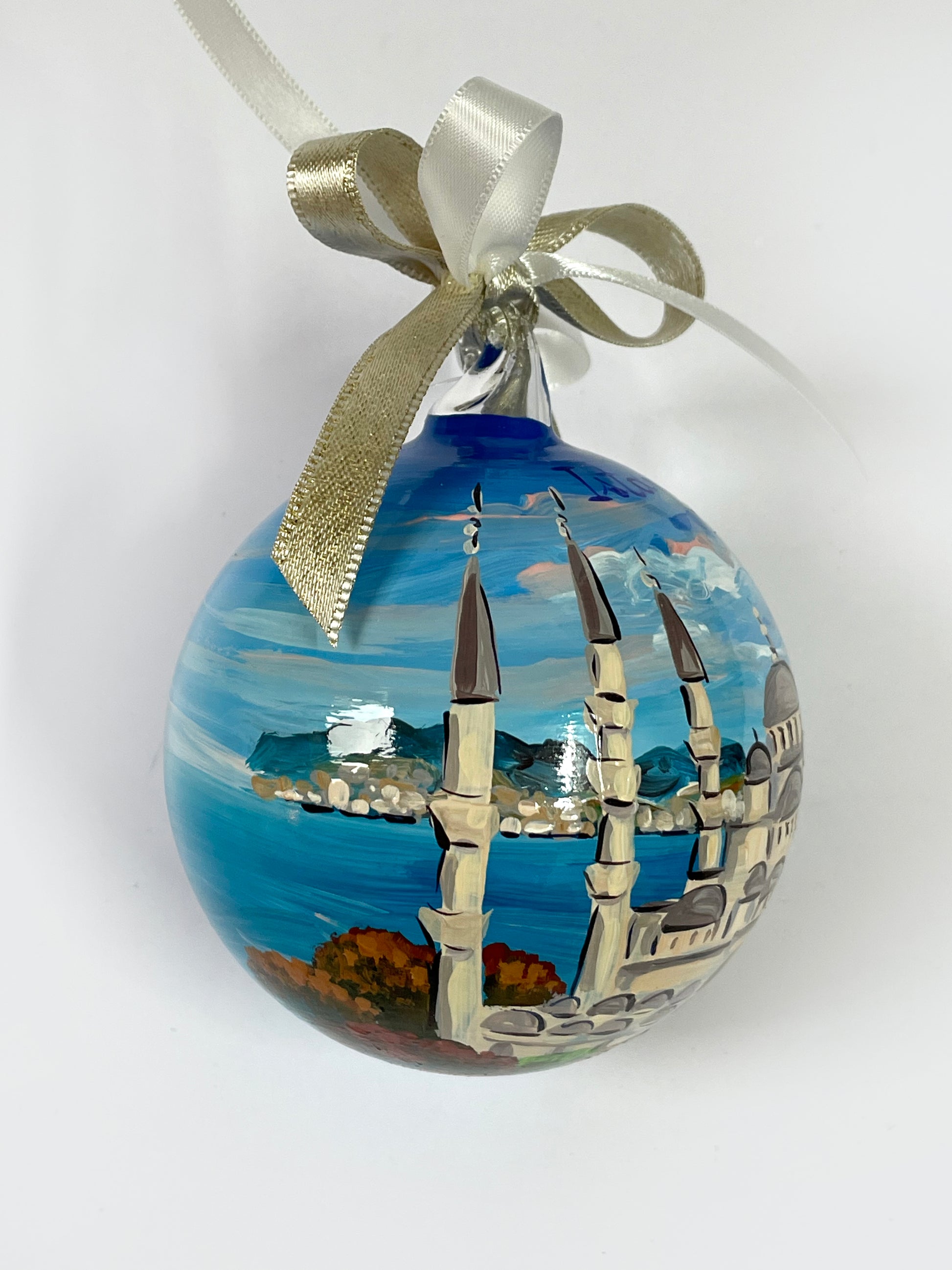 Istanbul Hand-painted ornament