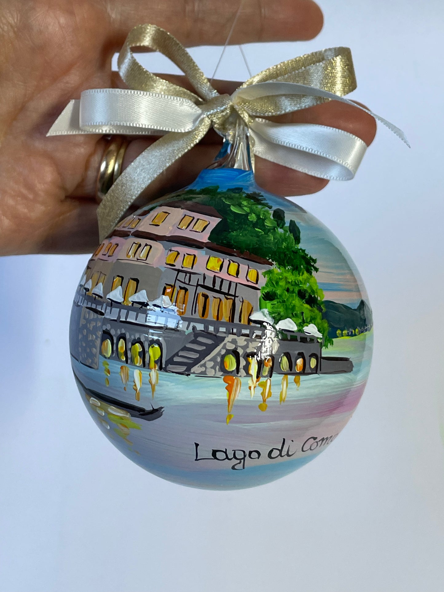 Particolare di ornamento Lago di Como
