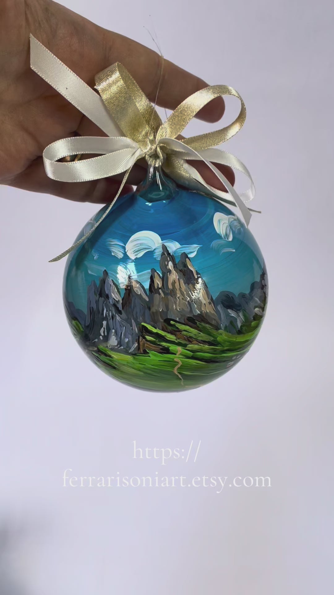 video Dolomiti ornamento
